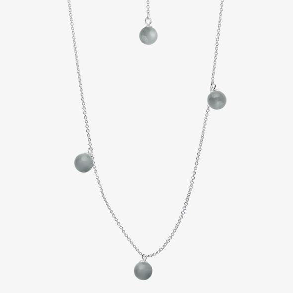 Moon Necklace Long Smokey