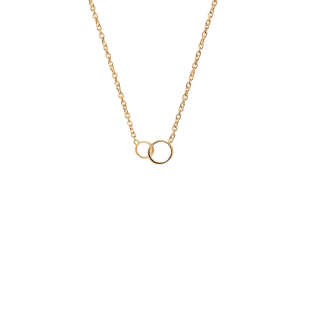 Les-Amis-drop-necklace-gold